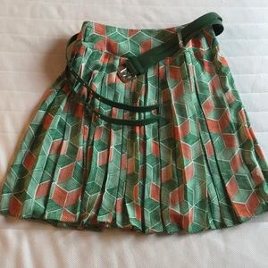 Mod Pleated Skirt